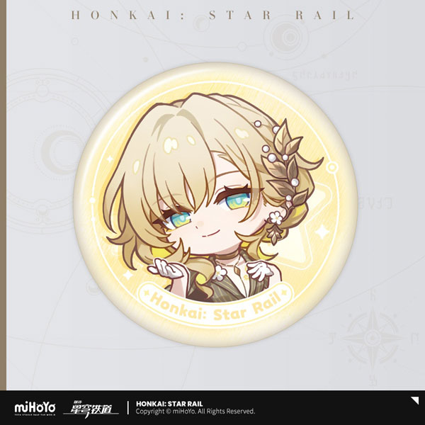 miHoYo Honkai: Star Rail Nameless Medal Series Tin Badge Aglaea รูปภาพ 1