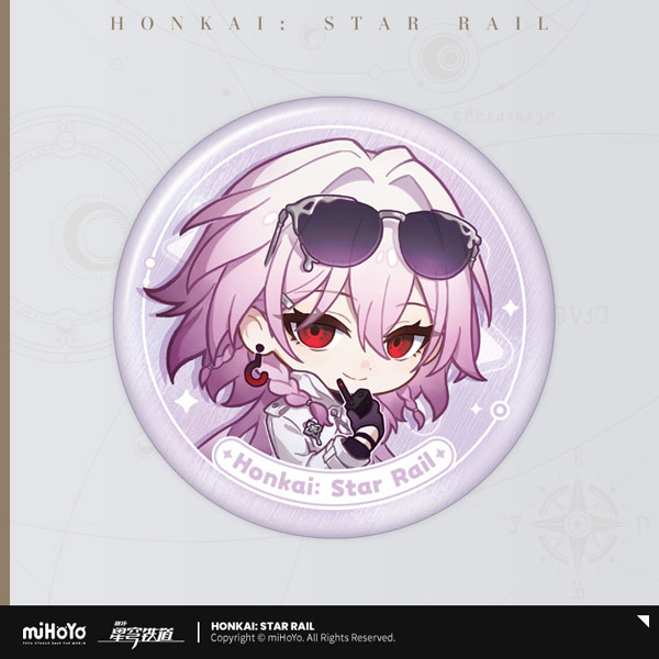 miHoYo Honkai: Star Rail Nameless Medal Series Tin Badge Evernight hình ảnh 1