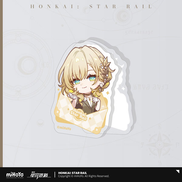 miHoYo Honkai: Star Rail Nameless Medal Series Acrylic Clip Aglaea รูปภาพ 1