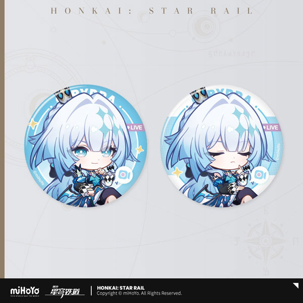 miHoYo Honkai: Star Rail Owlbert's Parlour Series Tin Badge Set Cerydra รูปภาพ 1