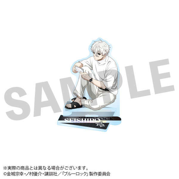 DMM.com Bluelock New Illustration Acrylic Stand Vol.3 Seishirou Nagi