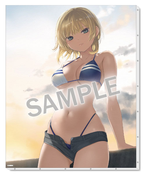 Brendream Coffee Kizoku Canvas Board Swimsuit Mele-san รูปภาพ 1