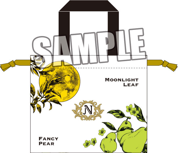 Broccoli Uta no Prince-sama Satin Drawstring Bag w/HandleFragrance Pairing Ver. "Natsuki Shinomiya" รูปภาพ 1