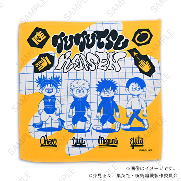 MirkWood Jujutsu Kaisen nhutoons Hand Towel B (Itadori / Fushiguro / Okkotsu / Choso) รูปภาพ 1