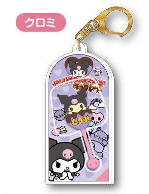 Bandai Sanrio Characters Chocolate Mascot Charm Vol.3 03 Kuromi รูปภาพ 1