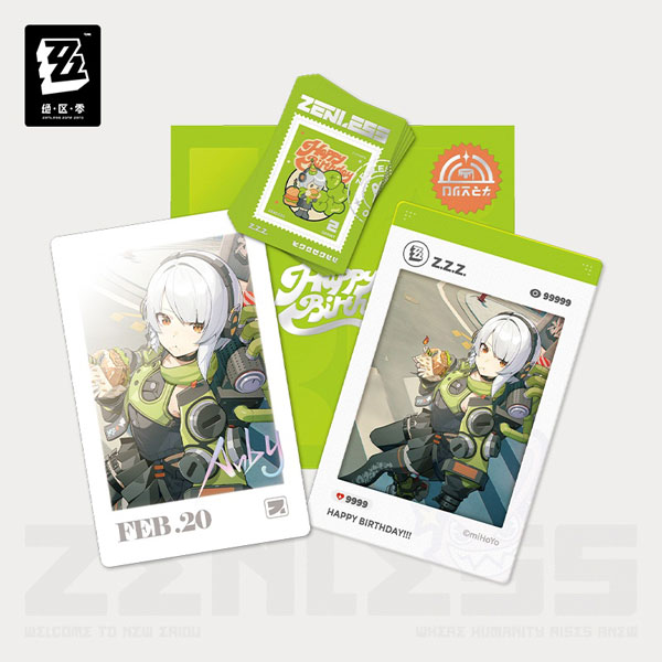 miHoYo Zenless Zone Zero HB2U Series Birthday Anniversary Set Vol.6 Anby