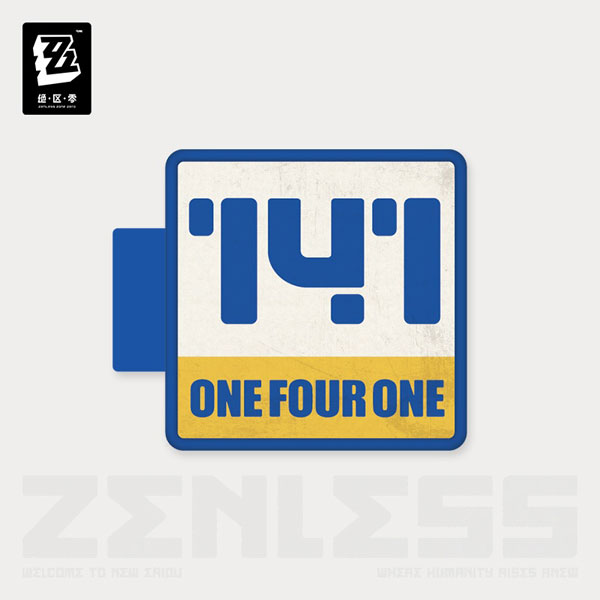 miHoYo Zenless Zone Zero New Eridu Selection Series Signboard-style Magnet 141 Convenience Store hình ảnh 1