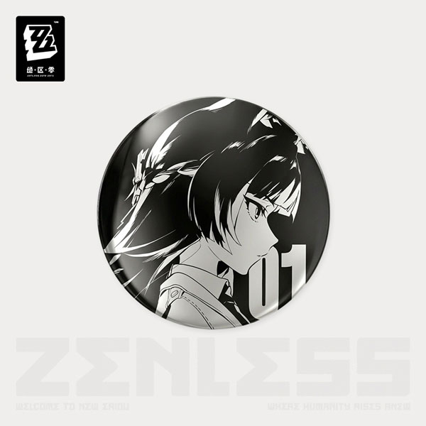 miHoYo Zenless Zone Zero Time Signal Series Vol.2 Tin Badge Hoshimi Miyabi