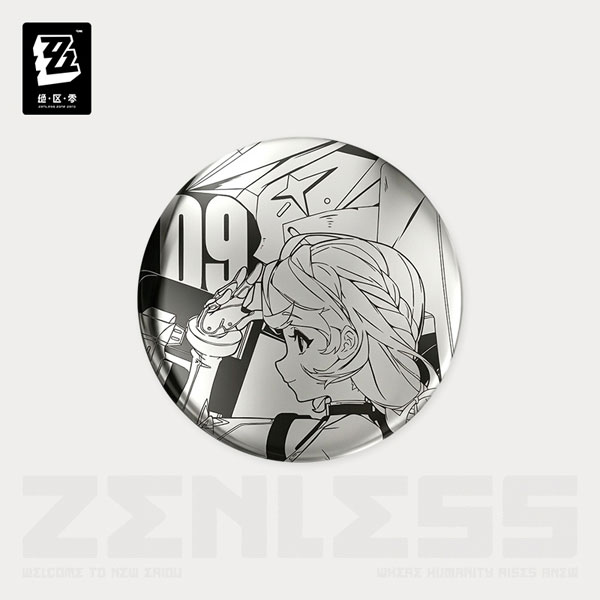 miHoYo Zenless Zone Zero Time Signal Series Vol.2 Tin Badge Seed รูปภาพ 1