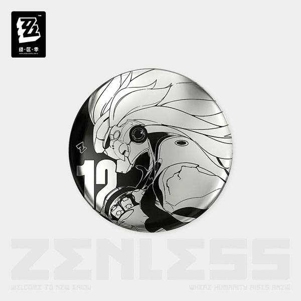 miHoYo Zenless Zone Zero Time Signal Series Vol.2 Tin Badge Banyue รูปภาพ 1