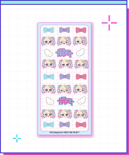 WHY SO SERIOUS? NEEDY STREAMER OVERLOAD Needy Girl Pukkuri Stickers KAngel รูปภาพ 1