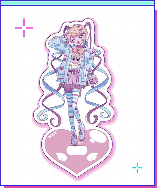 WHY SO SERIOUS? NEEDY STREAMER OVERLOAD Acrylic Stand KAngel (Milon ver.) รูปภาพ 1
