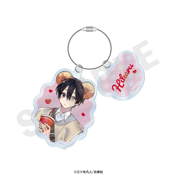 coly "Inkya na Boku ga Futago ni Aisareru Wake" Wire Acrylic Keychain (Hikaru) รูปภาพ 1
