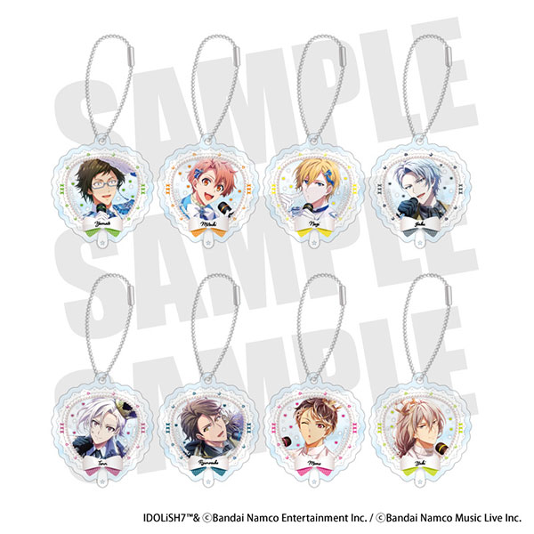 amie Idolish7 Furefure Skeleton Handheld Fan mini Vol.2 8Pack BOX รูปภาพ 1