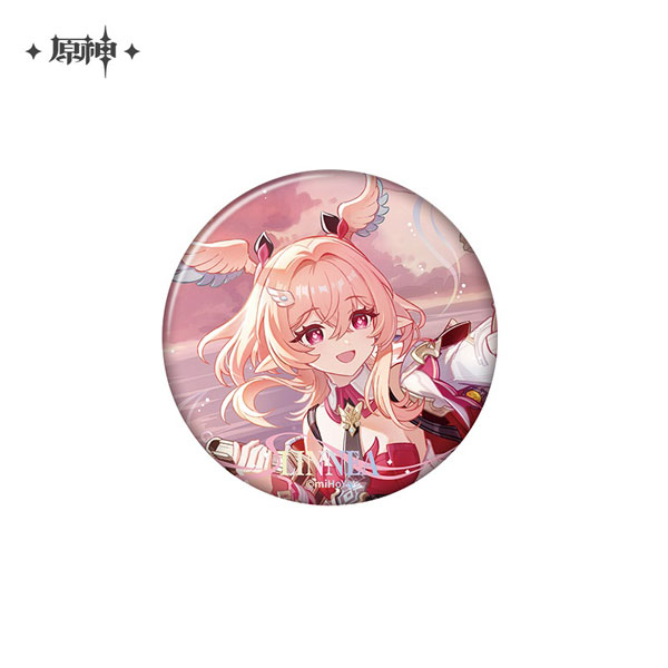 miHoYo Genshin Impact Chara Tin Badge Up! Toward Homecoming Wings Linnea รูปภาพ 1