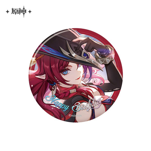 miHoYo Genshin Impact "Destined Day" Chara Tin Badge Chasca (2025) รูปภาพ 1