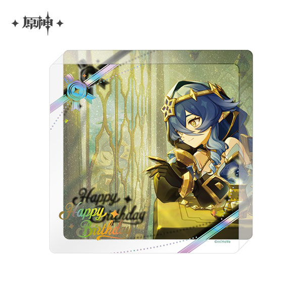 miHoYo Genshin Impact "Destined Day" Chara Thick Acrylic Coaster Layla (2025) รูปภาพ 1