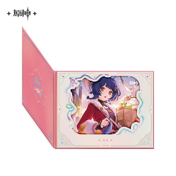 miHoYo Genshin Impact "Destined Day" Character-flipping Style Flower Window Shikishi Xiangling (2025) รูปภาพ 1