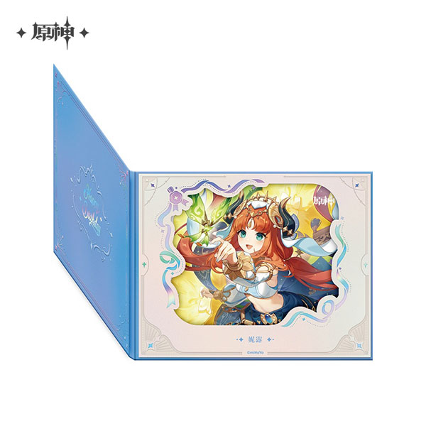 miHoYo Genshin Impact "Destined Day" Character-flipping Style Flower Window Shikishi Nilou (2025) รูปภาพ 1