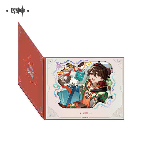 miHoYo Genshin Impact "Destined Day" Character-flipping Style Flower Window Shikishi Gaming (2025) รูปภาพ 1