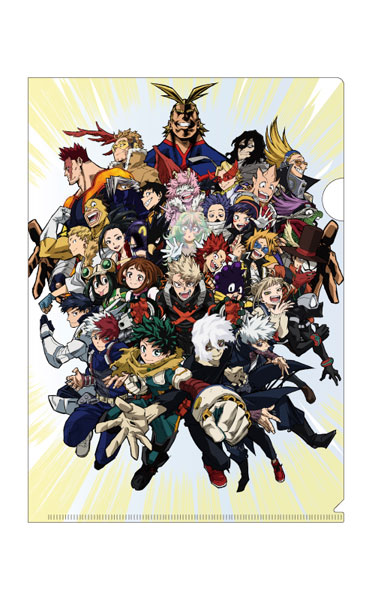 Toho My Hero Academia TV Anime 10th Anniversary Key Visual Clear File