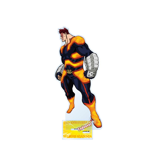 Toho My Hero Academia TV Anime 10th Anniversary Key Visual Acrylic Stand Endeavor รูปภาพ 1