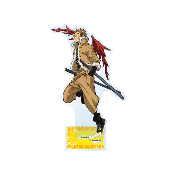 Toho My Hero Academia TV Anime 10th Anniversary Key Visual Acrylic Stand Hawks