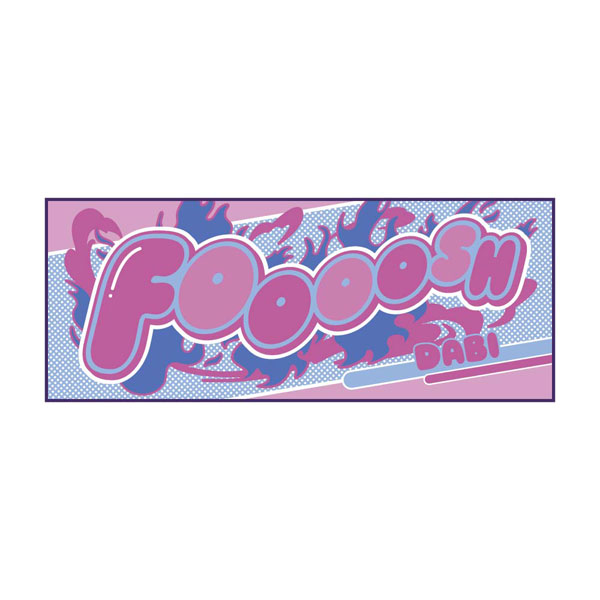 Toho My Hero Academia 10th Anniversary Sound Effect Face Towel Dabi hình ảnh 1