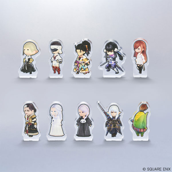 Square Enix Final Fantasy XIV Mini Acrylic Block Collection Vol.2 10Pack BOX