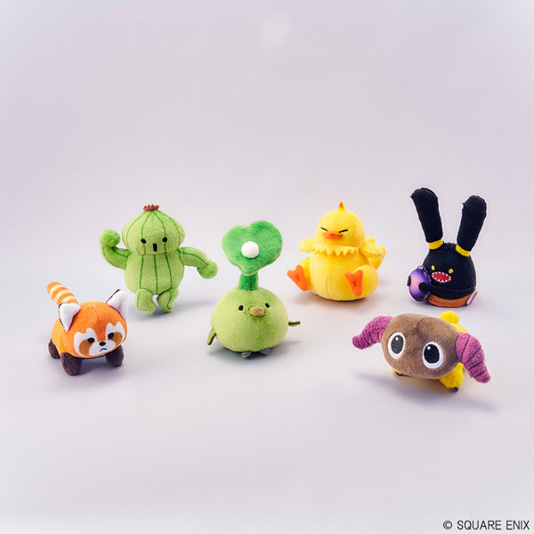 Square Enix Final Fantasy XIV Mini Puppet Plush Collection Vol.2 6Pack BOX รูปภาพ 1