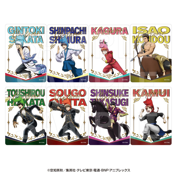 EDITH inc. "Gintama" Trading Clear Card 8Pack BOX