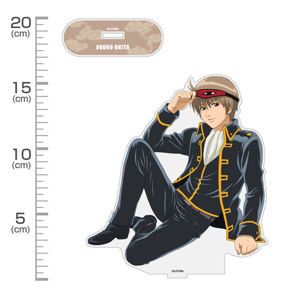COSPA Gintama Sougo Okita Acrylic Stand (Large) Eye Mask Ver.