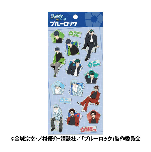 Ensky TV Anime "Bluelock" Churupuku Sticker 1 รูปภาพ 1