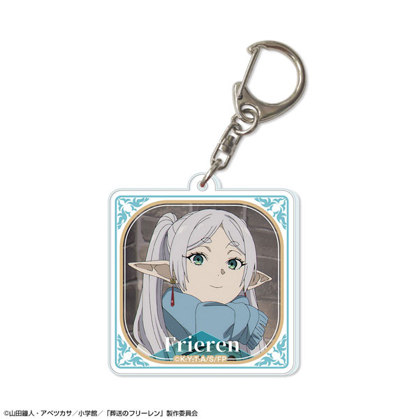 License Agent TV Anime "Frieren: Beyond Journey's End" Acrylic Keychain Ver.3 Design 08 (Frieren /H) รูปภาพ 1