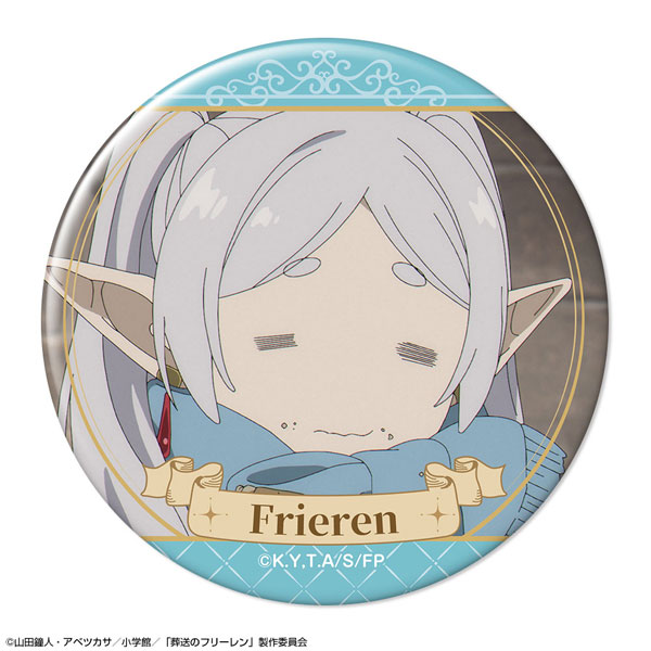 License Agent TV Anime "Frieren: Beyond Journey's End" Tin Badge Ver.3 Design 01 (Frieren /A) รูปภาพ 1
