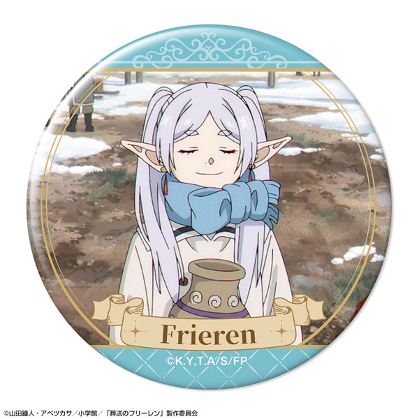 License Agent TV Anime "Frieren: Beyond Journey's End" Tin Badge Ver.3 Design 04 (Frieren /D) รูปภาพ 1