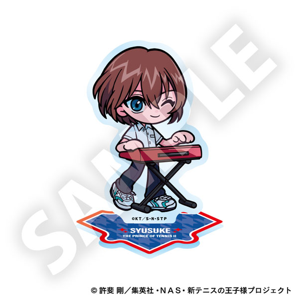 DMM.com The New Prince of Tennis Chibi Acrylic Stand Shusuke Fuji Band Ver. รูปภาพ 1