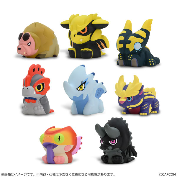 Capcom Capcom Figure Builder Finger Puppet Monster Hunter Vol.3 8Pack BOX