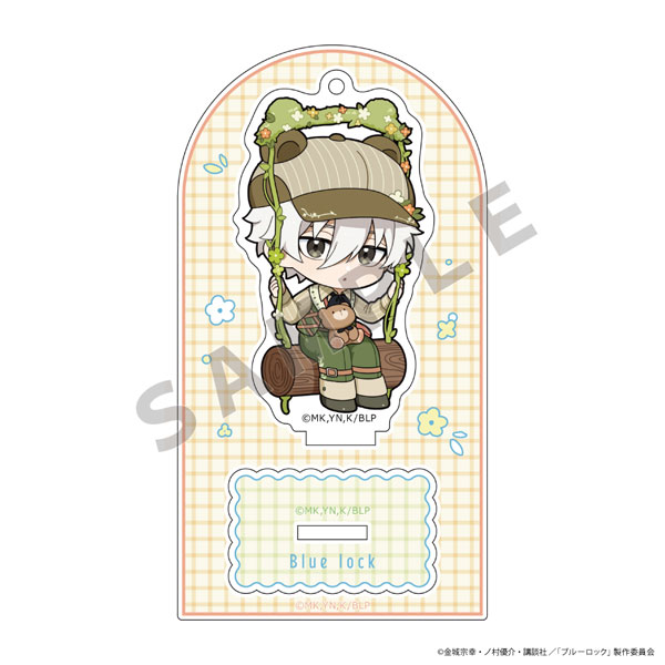 Parflette [Bluelock] Acrylic Stand (Seishirou Nagi / Bear Ears Swing)