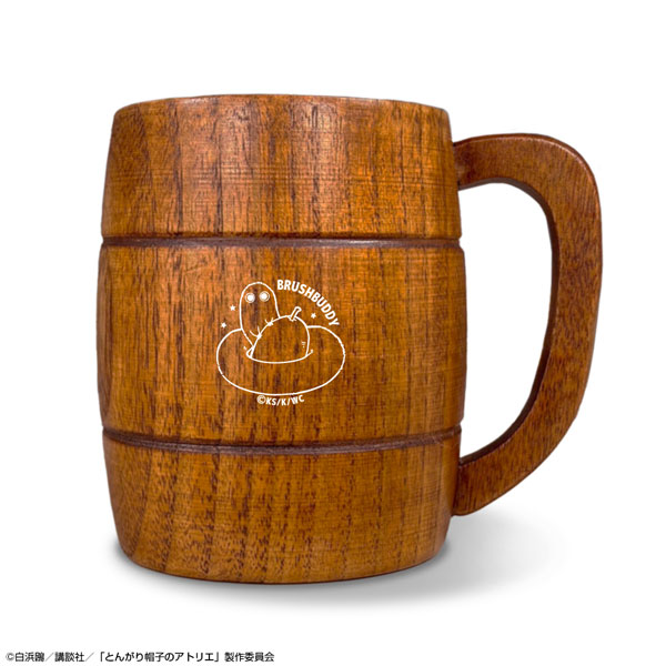 License Agent TV Anime "Witch Hat Atelier" Barrel-shaped Mug (Brushbuddy / Chibi Chara)