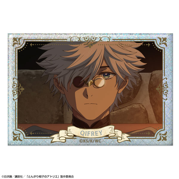 License Agent TV Anime "Witch Hat Atelier" Hologram Tin Badge Design 13 (Qifrey /G) รูปภาพ 1