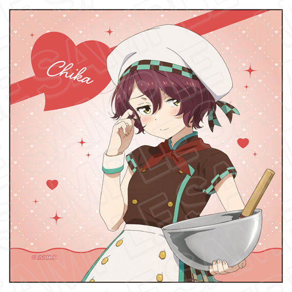 Contents Seed TV Anime "Makeine: Too Many Losing Heroines!" Microfiber Cloth Chika Komari Valentine ver. รูปภาพ 1