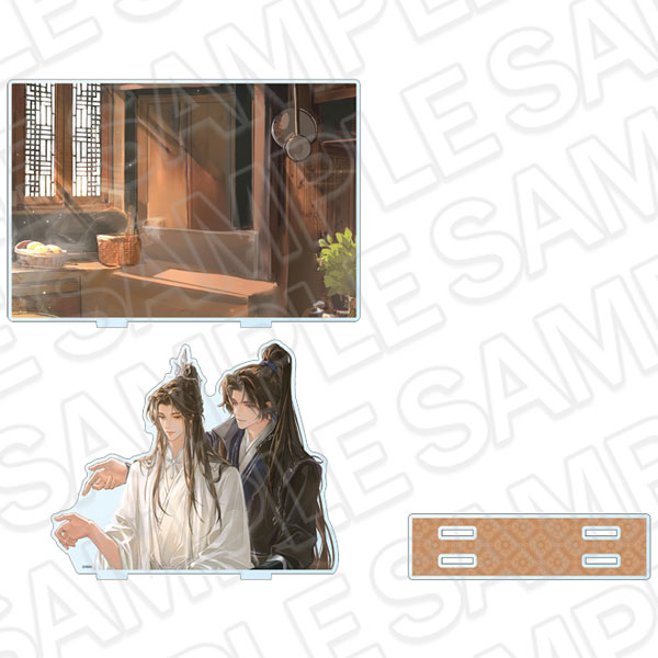 Contents Seed The Husky and His White Cat Shizun: Erha He Ta De Bai Mao Shizun Acrylic Diorama C Mo Ran Birthday Anniversary ver. รูปภาพ 1