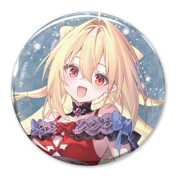 COSPA The Vexations of a Shut-In Vampire Princess New Illustration Terakomari Gandesblood 65mm Tin Badge 20th Anniversary Ver. รูปภาพ 1