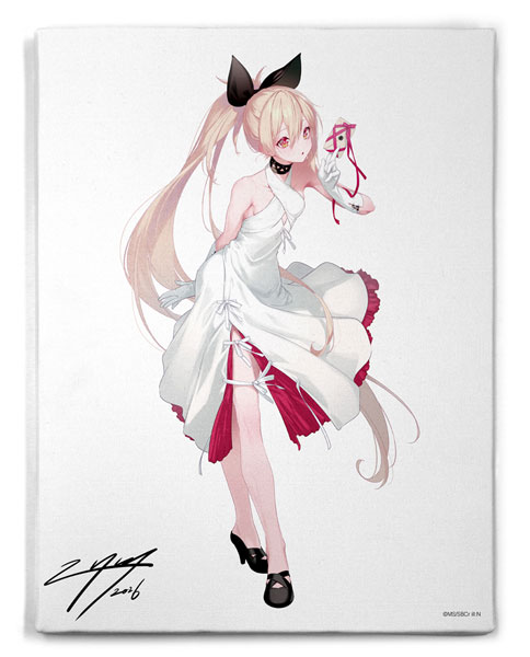 COSPA Shokei Shoujo no Virgin Road New Illustration Menou F6 Canvas Art 20th Anniversary Ver. รูปภาพ 1