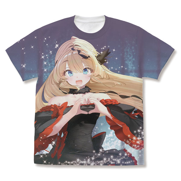 COSPA I've Been Killing Slimes for 300 Years and Maxed Out My Level Azusa Full Graphic T-shirt 20th Anniversary WHITE-XL รูปภาพ 1