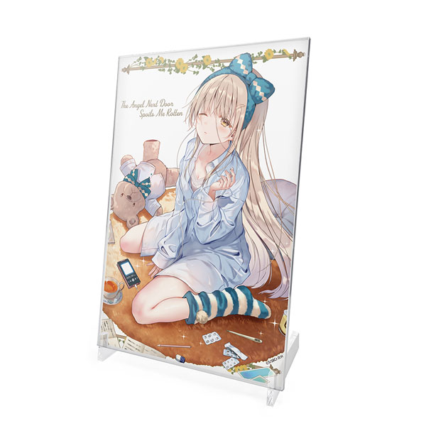 The Angel Next Door Spoils Me Rotten Original Version Mahiru Shiina Acrylic Art Stand Vol.8 Special Package Edition Cover Illustration Ver.