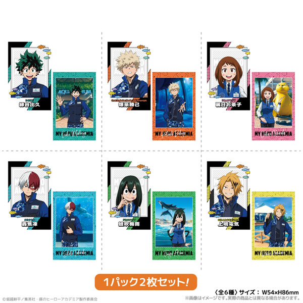 ATFES "My Hero Academia" Trading Photo Style Card PLUS ULTRA With The Creatures Of The Sea (Complete Set) BOX รูปภาพ 1