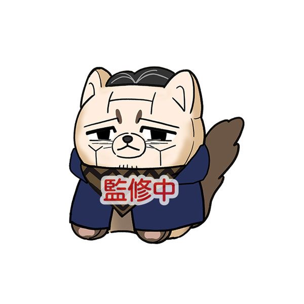 Ensky Golden Kamuy Doubutsu Phose Mascot 16. Warrant Officer Kikuta