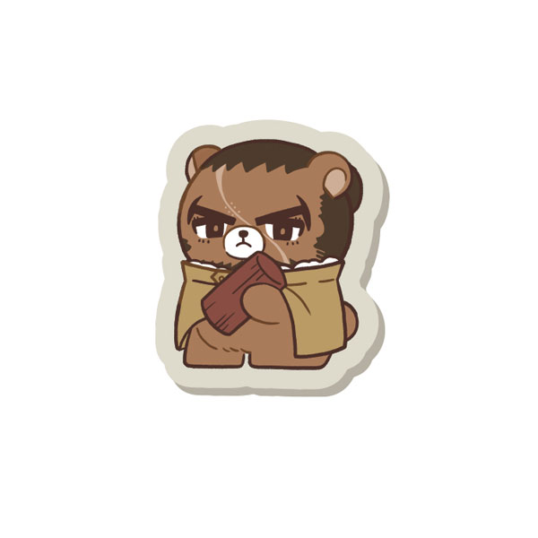 Ensky Golden Kamuy Doubutsu Phose -Harappa- Embroidery Patch Badge 13. Private First Class Ariko รูปภาพ 1
